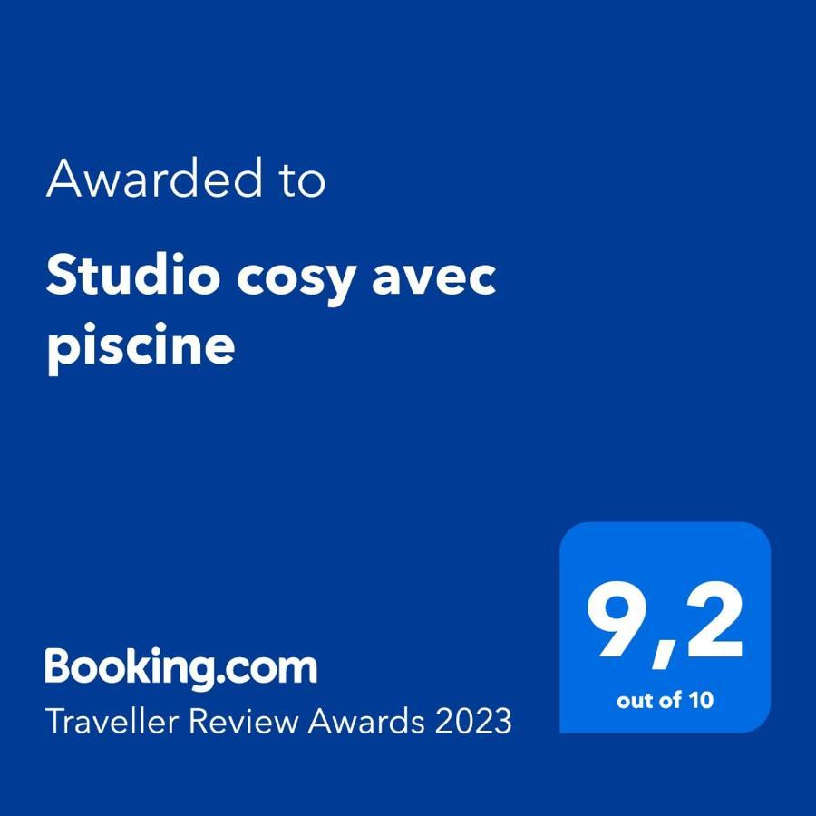 Studio cosy avec piscine Saint-Joseph Extérieur photo